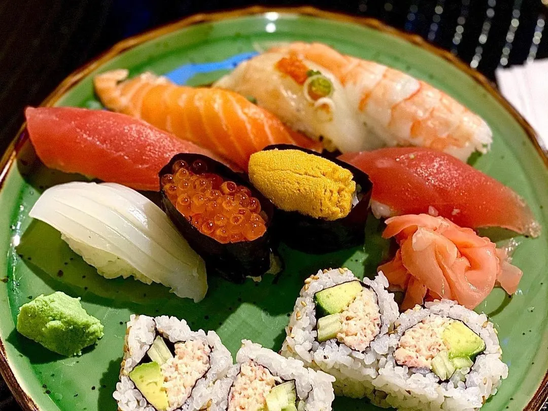 Sushi Combination C at Hama Sushi in Little Tokyo